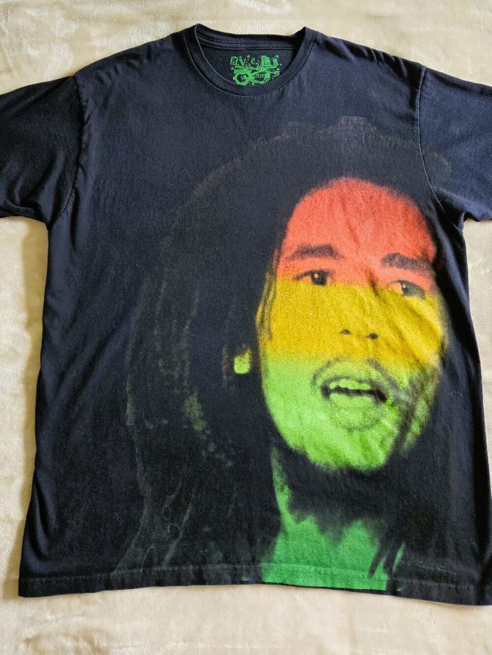 Vintage 2008 Black Avela Bob Marley graphic t-shirt - XL